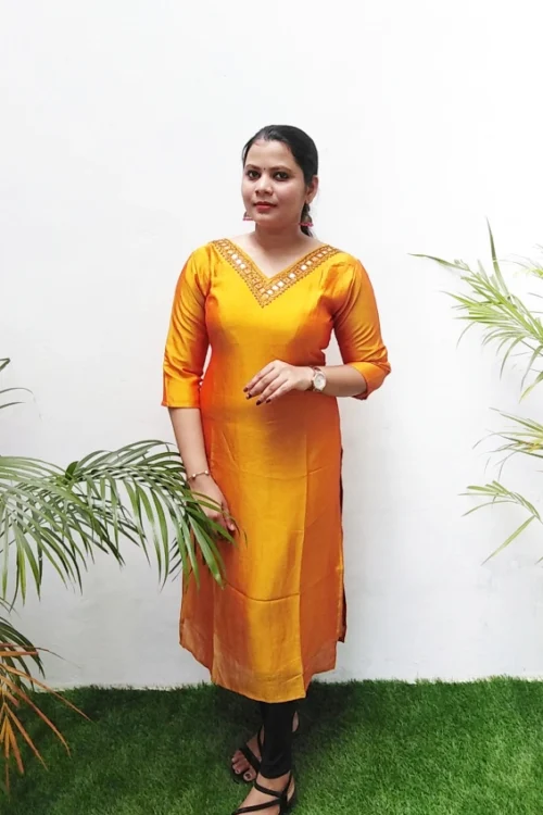 Elegant V-Neck Partywear FFS509