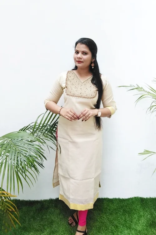 Premium Onam Kurti FFS519
