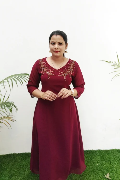 Heavy Handwork Partywear FFS568