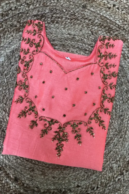 Vichitra Silk Aline Partywear – FF1128