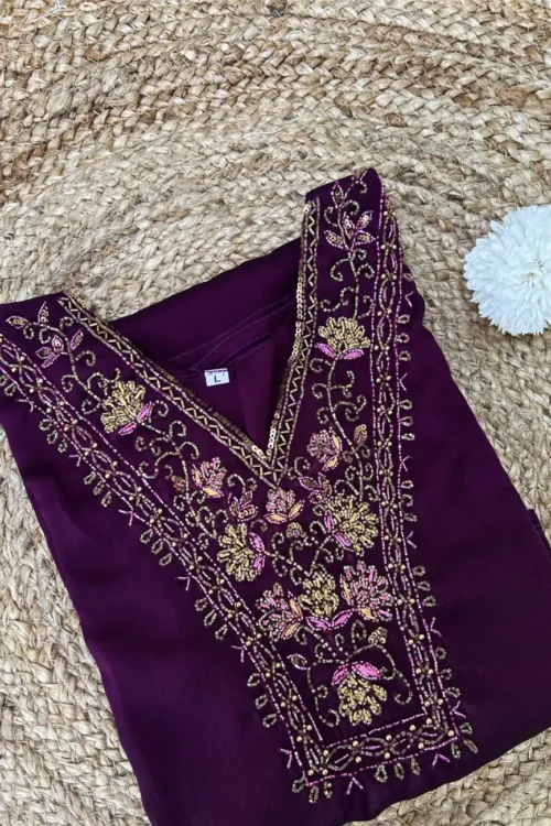 Rangoli SilK Slit Kurti – FF1127