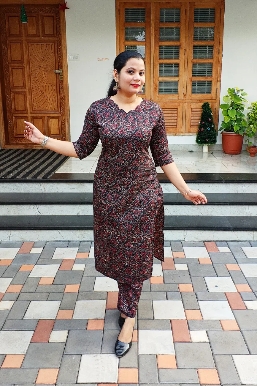 399 Co-ord Set - Black - FFS1511