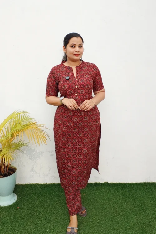 Co-ord Set – Maroon – FFS1520